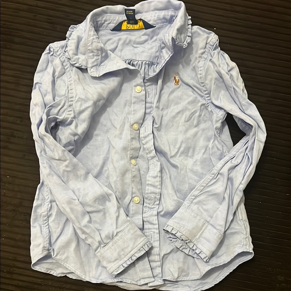 Polo by Ralph Lauren Kids Light Blue Shirt